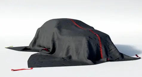 Manta ignífuga Bridgehill Car Pro X sobre vehículo